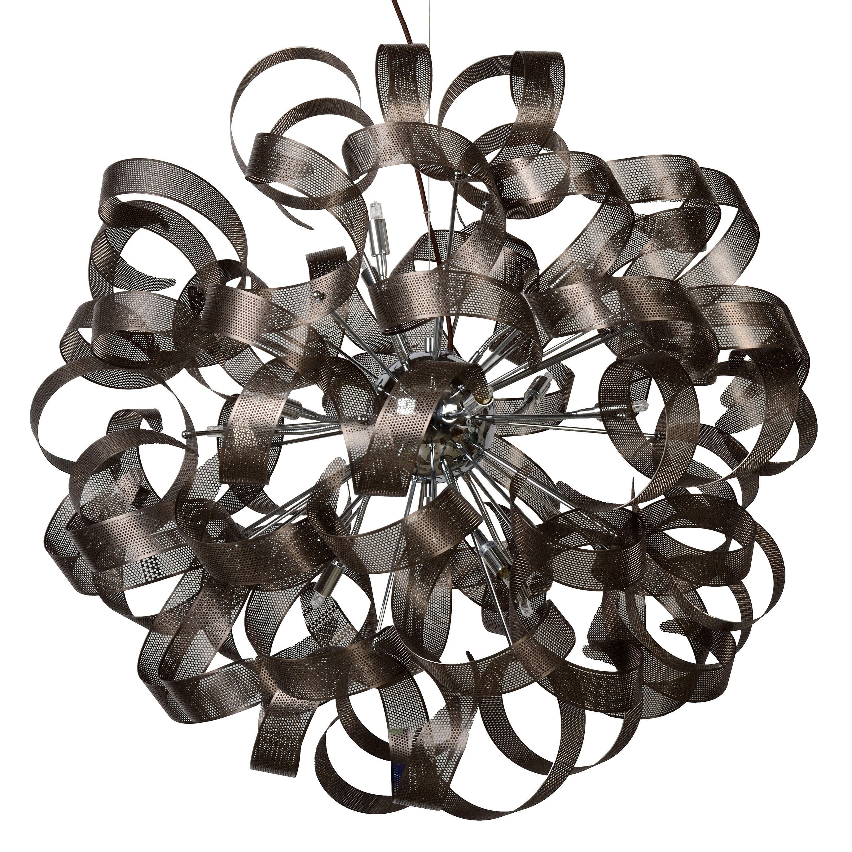 Lucide - hanglamp - Ø x 210 cm bruin | Lichtkoning