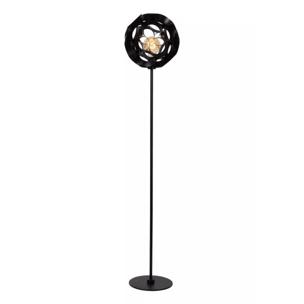 Lucide Hannelore - vloerlamp - Ø 30 x 149,6 cm - zwart 