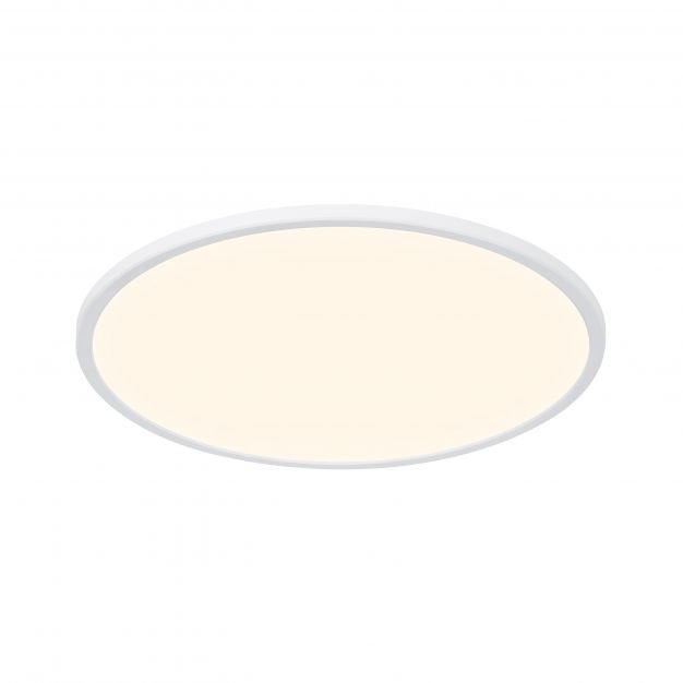 Nordlux Oja - plafondverlichting - Ø 42,4 x 2,3 cm - 3 stappen Moodmaker SceneSelect functie (3000K-4000K) - 19W LED incl. - wit