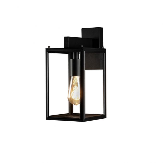 Konstsmide Capri - wandverlichting - 16,5 x 21 x 33 cm - IP44 - zwart