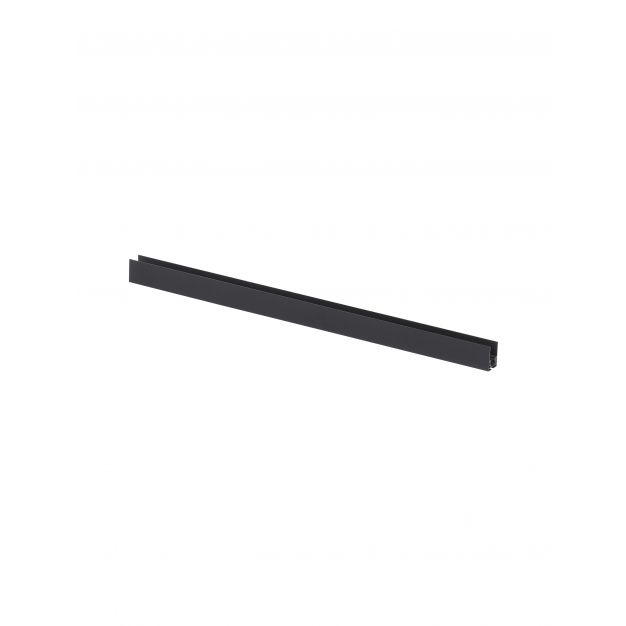 Nova Luce Buxton L - magnetisch opbouw/pendel profiel  - 100 x 4 x 6,1 cm - zwart