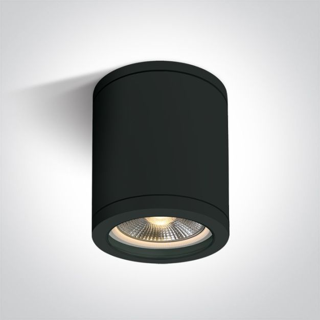 ONE Light PAR30 Outdoor - opbouwspot 1L - Ø 12,2 x 16 cm - IP65 - zwart