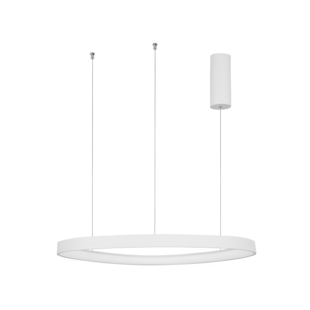 Nova Luce Esteva - hanglamp - Ø 65 x 150 cm - 48W dimbare LED incl. - zandwit