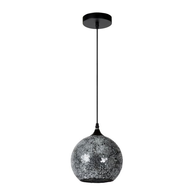 Lucide Ajo - hanglamp - Ø 20 cm, 151 cm - chroom