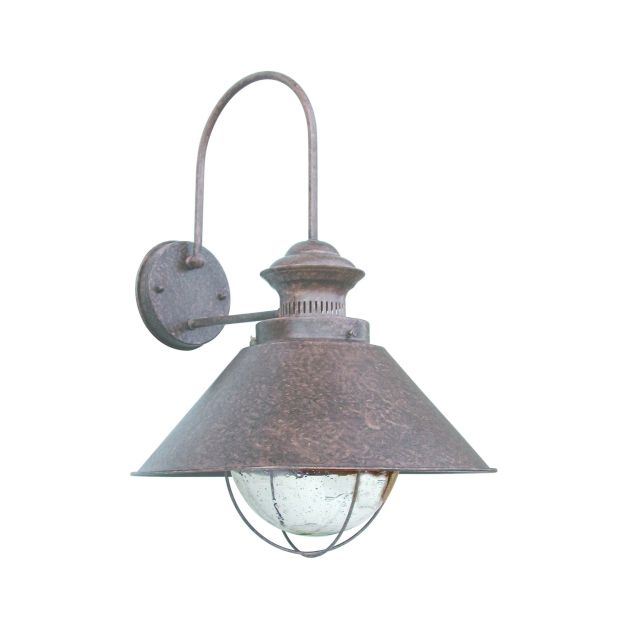 Faro Nautica - wandverlichting - 34,5 x 35 x 52 cm - IP33 - roestbruin