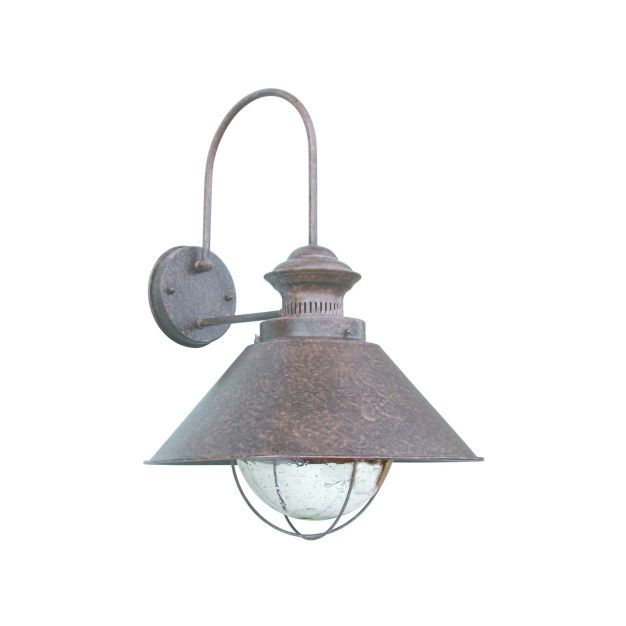 Faro Nautica - wandverlichting - 26 x 28 x 34 cm - IP33 - roestbruin