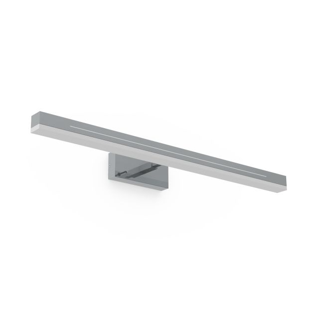 Nordlux Otis - wandverlichting - 60 x 14,6 x 7,5 cm - 2 stappen Moodmaker functie - 16W LED incl. - IP44 - chroom