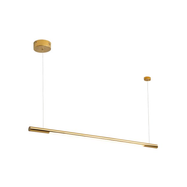 Maxlight Organic - hanglamp - 100 x 140 cm - 16W LED incl. - goud