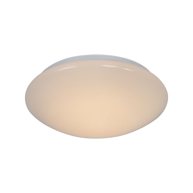 Nordlux Montone - plafondverlichting - Ø 30 x 9,5 cm - 10W LED incl. - IP44 - wit