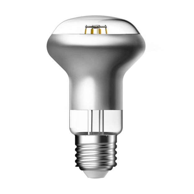 LED-lamp - E27 - R63 - 3,4W - warm wit (einde reeks)