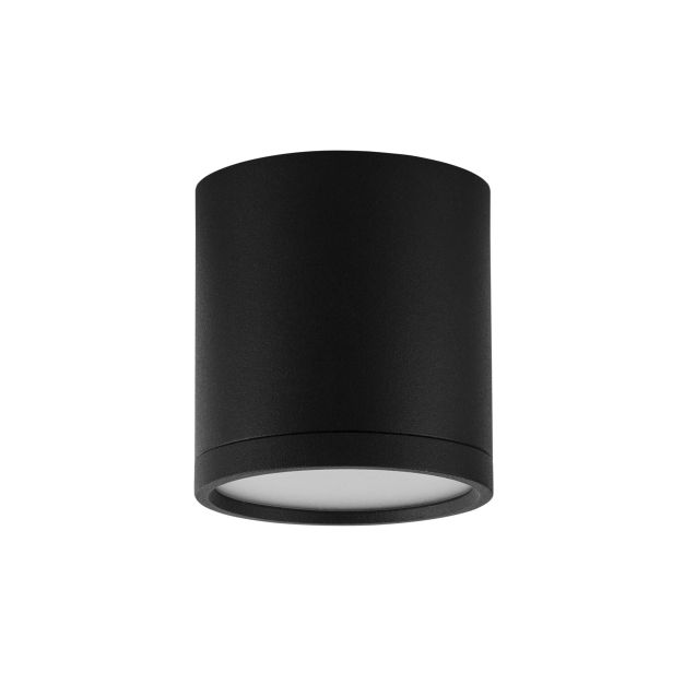 Nova Luce Garf - opbouwspot - Ø 7 x 7,5 cm - 7W LED incl. - zandzwart