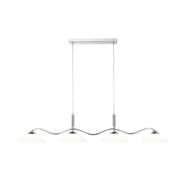 Searchlight LED Bar Lights - hanglamp - 110 x 20 x 130 cm - chroom