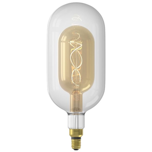 Calex Sundsvall Gold LED lamp - Ø 15 x 37,8 cm - E27 - 3W dimbaar - 2200K - goud