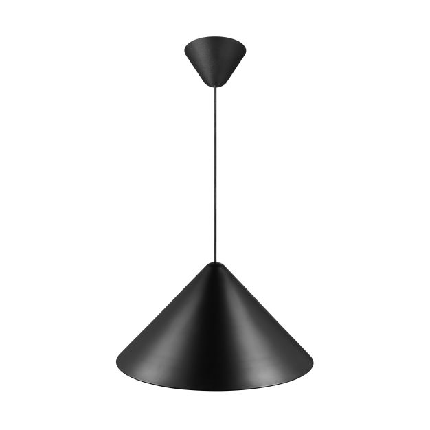 Design for the People Nono 49 - hanglamp - Ø 49 x 32,3 cm – zwart