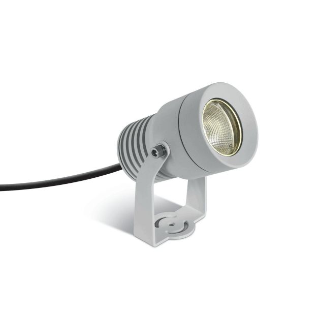 ONE Light COB Garden Spots - grondspot op piek - Ø 7,5 x 12,5 cm - 10W LED incl. - IP65 - wit