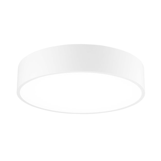 Nova Luce Roda - plafondverlichting - Ø 50 x 10 cm - 40W LED incl. - wit - witte lichtkleur