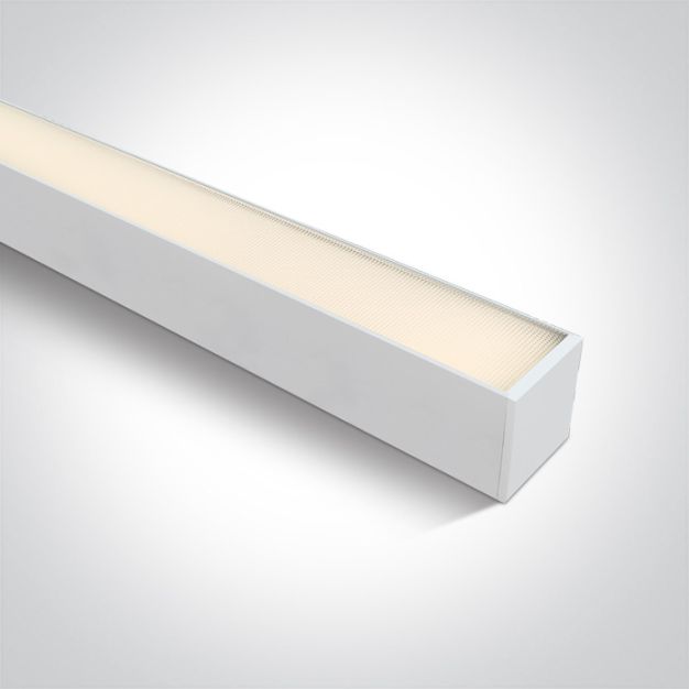 ONE Light LED Linear Profiles - lineair systeem - 150 x 7,5 x 7,5 cm - 50W LED incl. - wit - instelbare lichtkleur