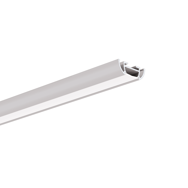 KLUS TOST - LED profiel - 2,59 x 0,9 cm - 100cm lengte - geanodiseerd zilver