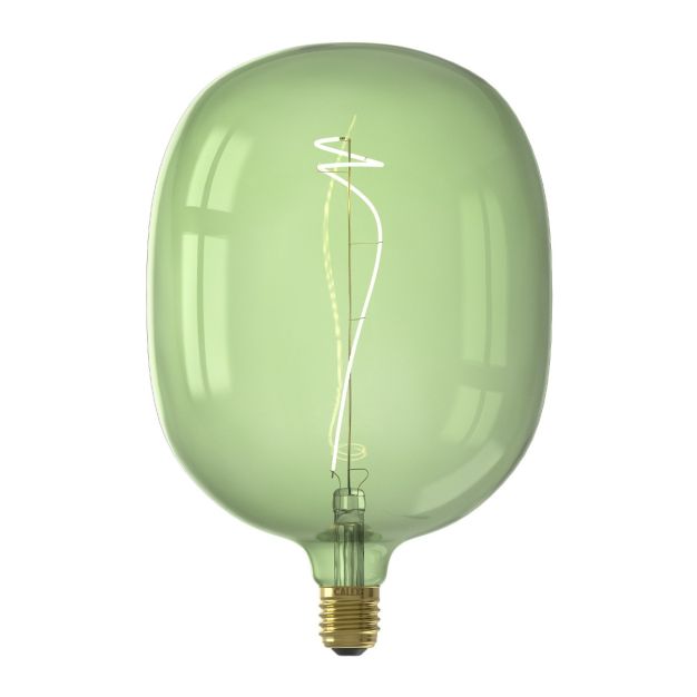 Calex Avesta Emerald Green LED lamp - Ø 17 x 27 cm - E27 - 4W - dimbaar - 2200K