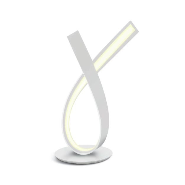 ONE Light Ribbon - tafellamp - Ø 16 x 36 cm - 10W LED incl. - wit