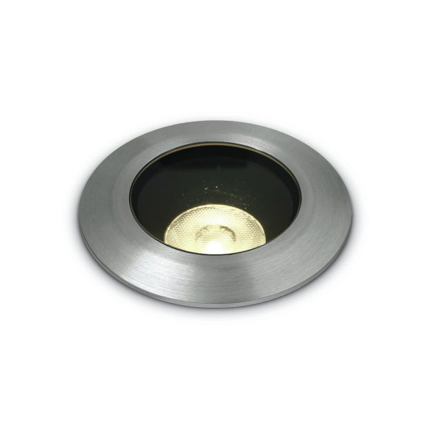 ONE Light Dark Light Inground Range - grondspot voor buiten - Ø 70 mm, Ø 60 mm - 7W dimbare LED incl. - IP67 - aluminium