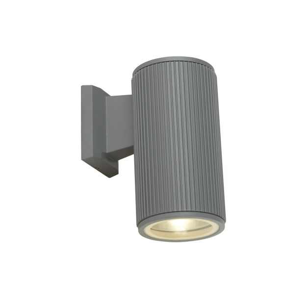 Searchlight Chopwell - buiten wandverlichting - 11,5 x 21,5 cm - IP54 - grijs