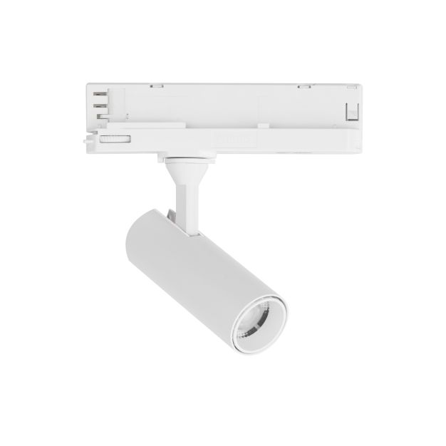 Nova Luce West - 3-fase railspot - 16 x 4 x 19 cm - 10W LED incl. - zandwit