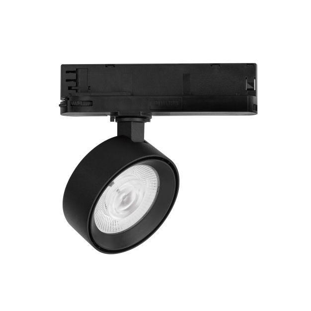 Nova Luce Roler - 3-fase railspot - Ø 9,5 x 15,5 cm - 20W LED incl. - zandzwart