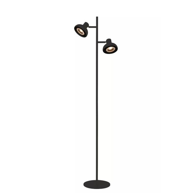 Lucide Sensas - vloerlamp - 30 x 22 x 137,9 cm - zwart