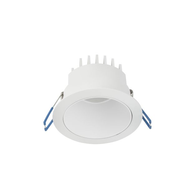 Nova Luce Carpo - inbouwspot - Ø 100 mm, Ø 90 mm inbouwmaat - 10W LED incl. - wit