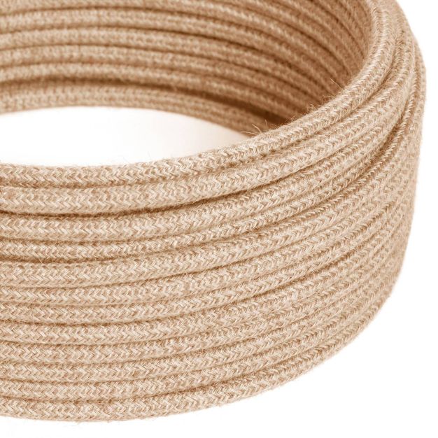 Creative Cables - textielsnoer - per 100 cm -  Jute