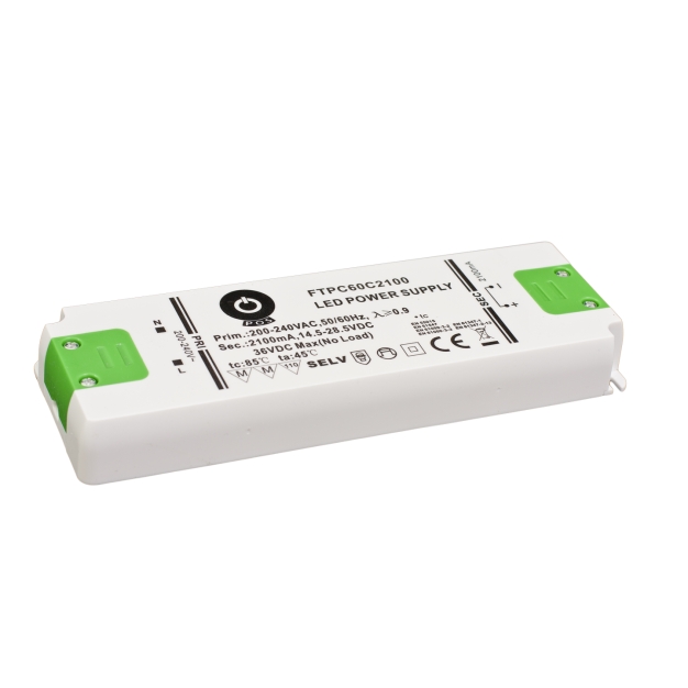 POS 700mA LED driver - 43/86Vdc naar 230V - 60W - niet-dimbaar