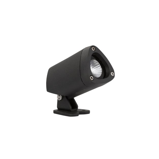 Nova Luce Mini – grondspot - 8 cm - 3W LED incl. - IP65 - zwart