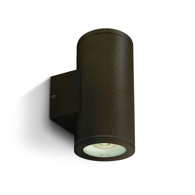 ONE Light GU10 Outdoor Wall Lights - buiten wandverlichting - 8 x 17,3 cm - IP54 - roest bruin