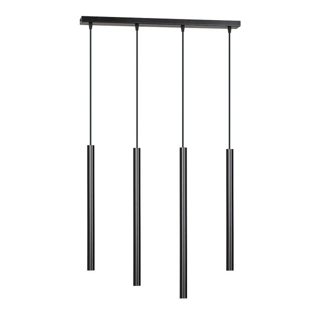 Emibig Selter 4 - hanglamp - 60 x 5,5 x 120 cm - zwart