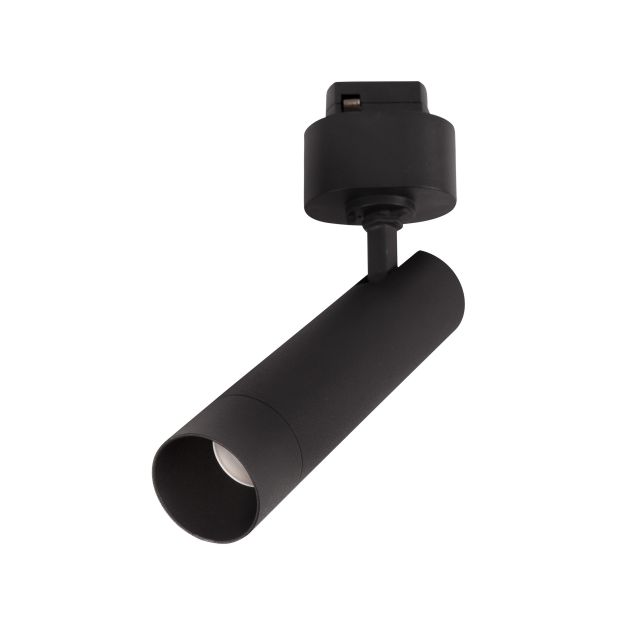 Nova Luce Nap - spot voor magnetisch profielsysteem - Ø 3 x 19 cm - 10W LED incl. - zwart - warm witte lichtkleur