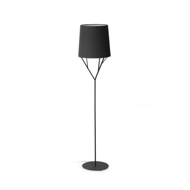 Faro Tree - staanlamp - 167,5 cm - mat zwart