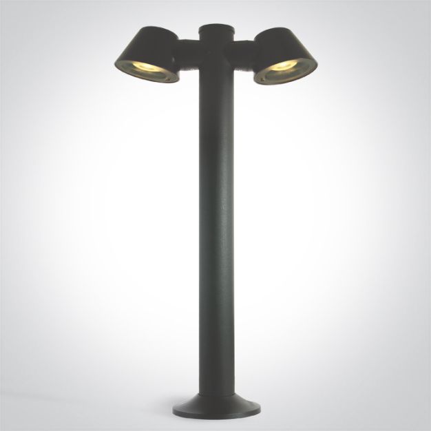 ONE Light Garden GU10 Lights ABS - tuinpaal - 75 cm - IP65 - antraciet