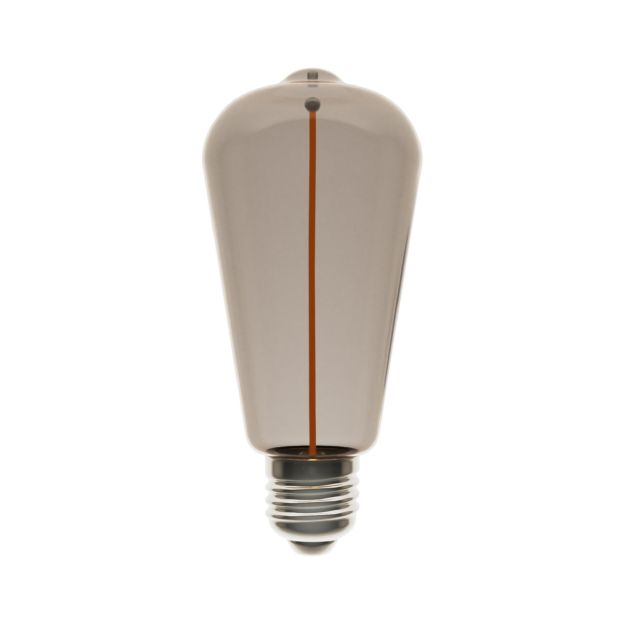 Creative Cables LED filament lamp Magnetic - Ø 6,4 x 14,9 cm - E27 - 2,2W - 1800K - gerookt