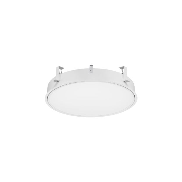 Nova Luce Perfect Profile Trimless - inbouwspot op afstandsbediening (excl.) - Ø 640 mm, 625 mm inbouwmaat - 40W dimbare LED incl. - 2700K-6000K - wit