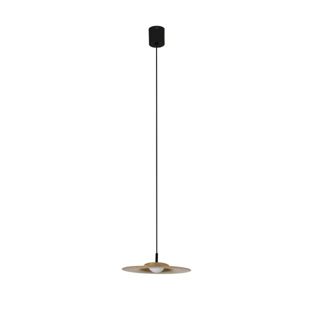 Faro Cosmos - hanglamp - Ø 22 cm - 5W LED incl. - brons