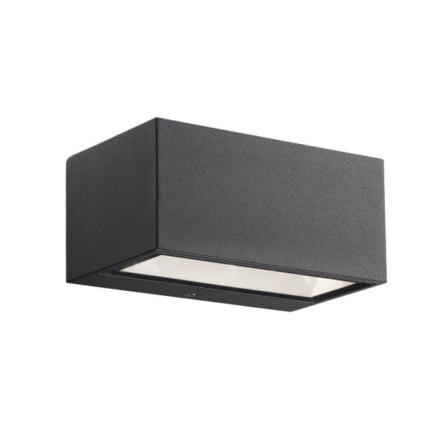 Nordlux Nene - buiten wandverlichting - 14 x 6,4 cm - 6W LED incl. - IP54 - zwart