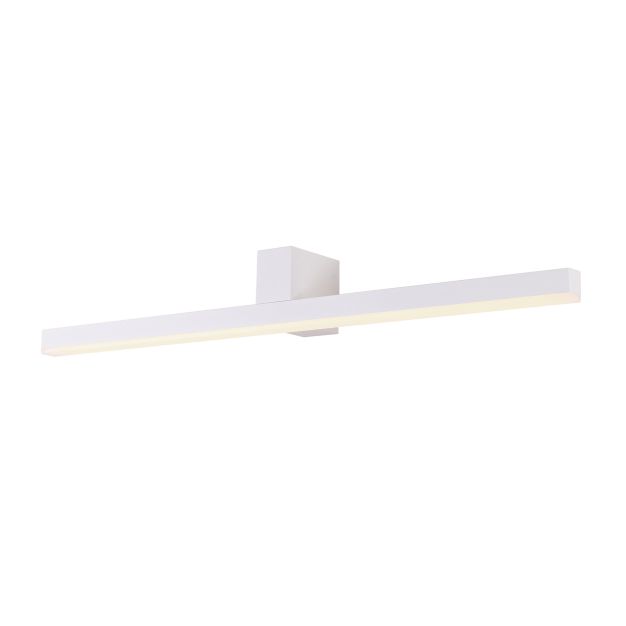 Maxlight Longbeam - spiegellamp - 60 x 7 cm - 4W LED incl. - IP54 - wit