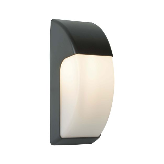 Searchlight Northampton - buiten wandverlichting - 13 x 32 cm - IP65 - donkergrijs