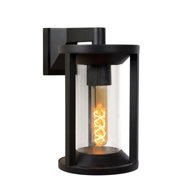 Lucide Cadix - Buiten wandlamp - 16 x 21,5 x27,6 cm - IP65 - zwart