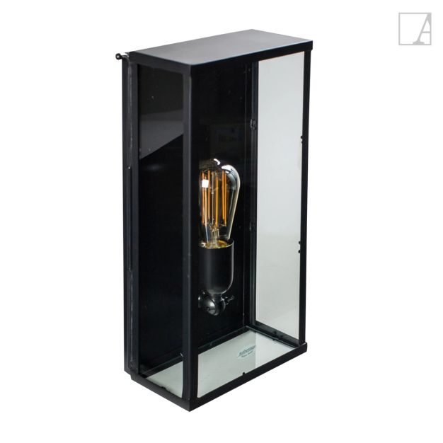 Authentage Vitrine Normal - buitenwandverlichting - 20 x 10 x 40 cm - IP43 - brons