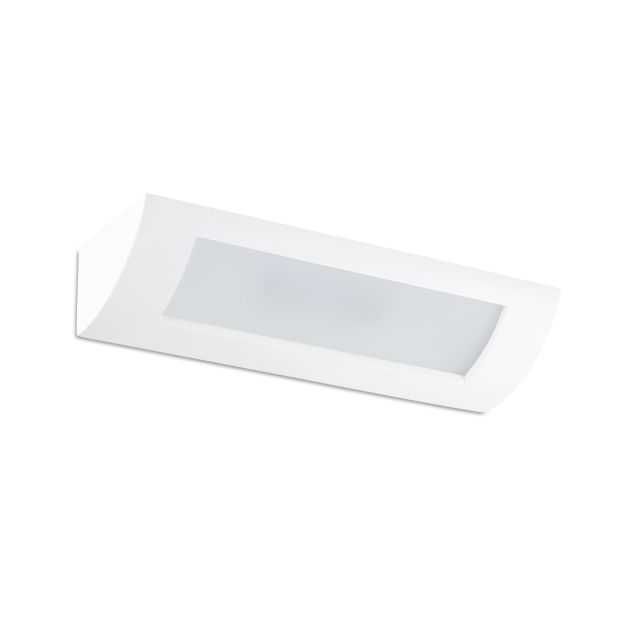 Faro Cheras - wandverlichting - 40 x 8 x 12,8 cm - mat wit