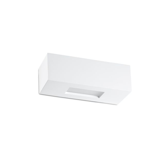 Faro Cheras - wandverlichting - 22 x 7,5 x 7,5 cm - mat wit