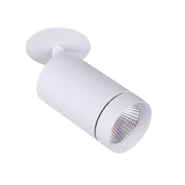 Dobac Juvenis Recessed 30W - spot - 19 cm - 30W LED incl. - wit - 40 graden lichtbundel