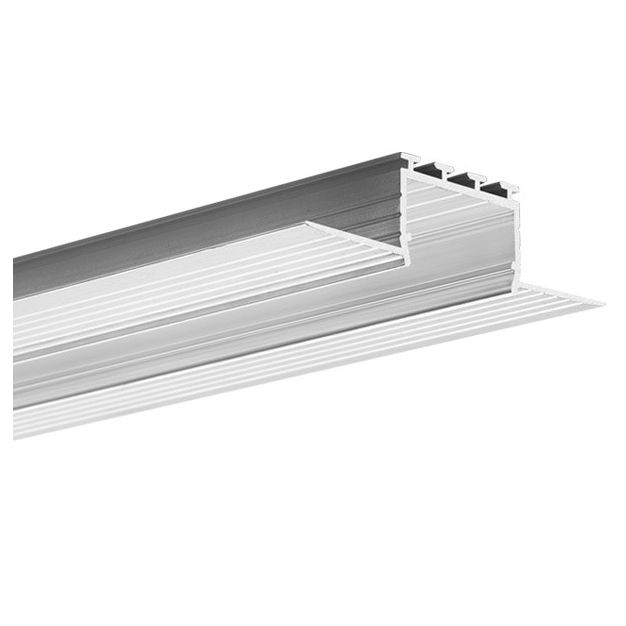 KLUS Kozus - inbouw LED profiel - 2,2cm vensterbreedte - 200cm lengte - aluminium